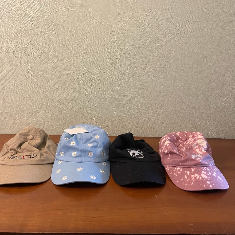 RUE 21 baseball caps one size fits all a variety and different colors and design